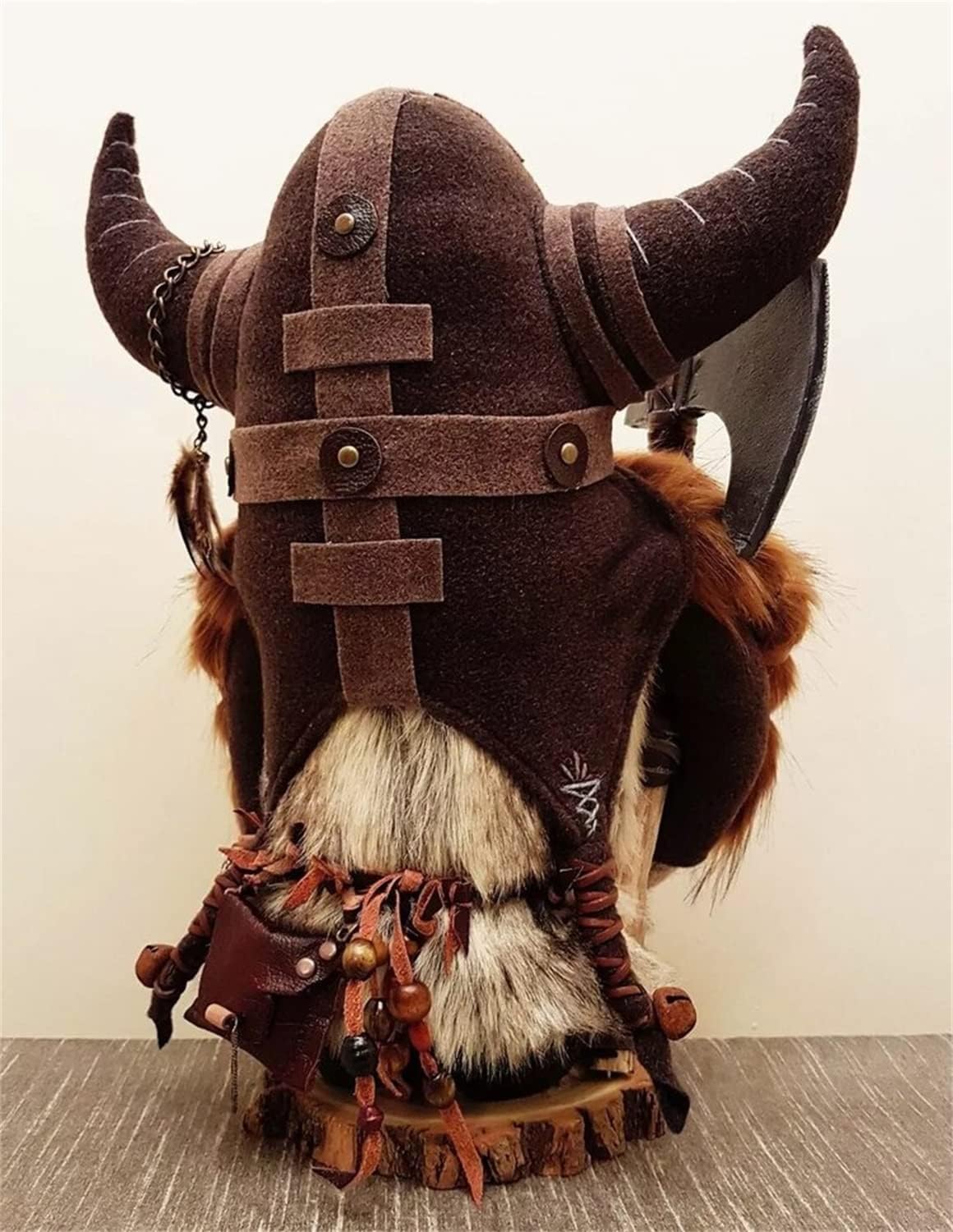 Viking Warrior Gnome Doll, Fall Farmhouse Gnome Plush Decor Indoor