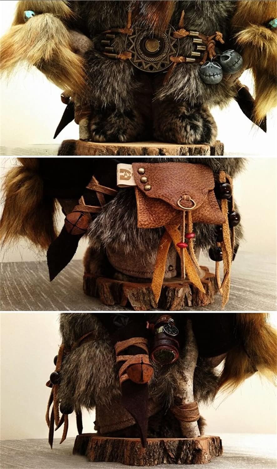 Viking Warrior Gnome Doll, Fall Farmhouse Gnome Plush Decor Indoor
