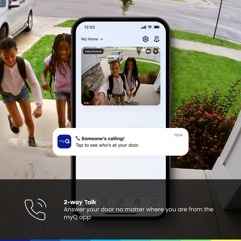 2K Camera, Battery/Wired, Color Night Vision, Live View with 2-Way Talk, Motion Detection & Real-Time Alerts, 150 Deg Wide View, Black