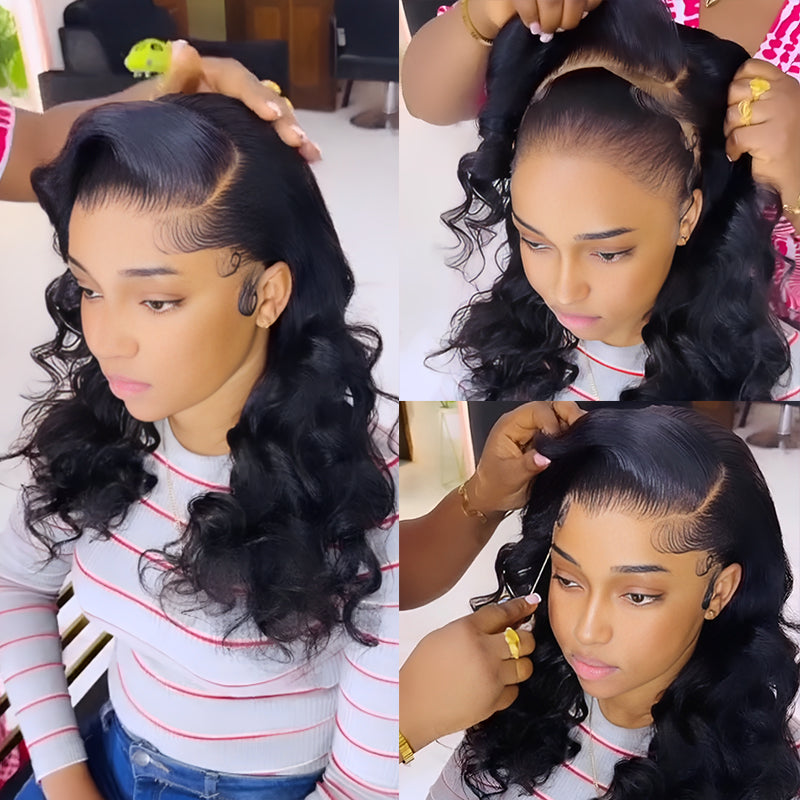 Fashion Medium Hiar Bob Body Wave Wig