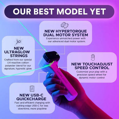 The Original Glow-In-The-Dark String Shooter Toy