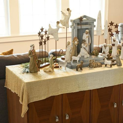 Willow Tree® Nativity Tapestry Runner 24x62