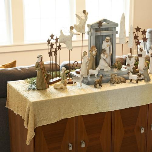 Willow Tree® Nativity Tapestry Runner 24x62