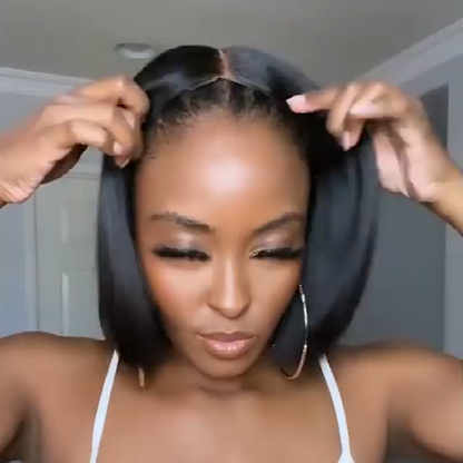 Brazilian Straight Hai Bob Wigs